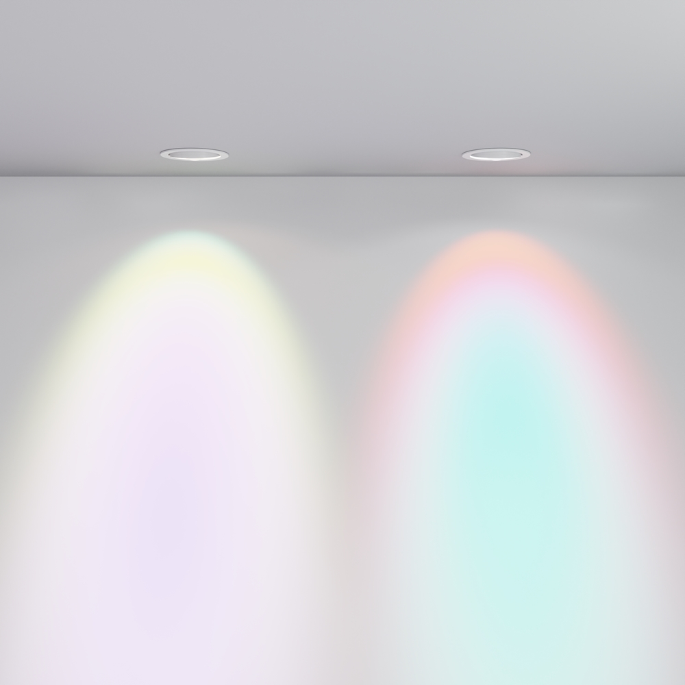 Встраиваемый светильник Maytoni Lens 12Вт 4000К 70° DL105-12W4K-W