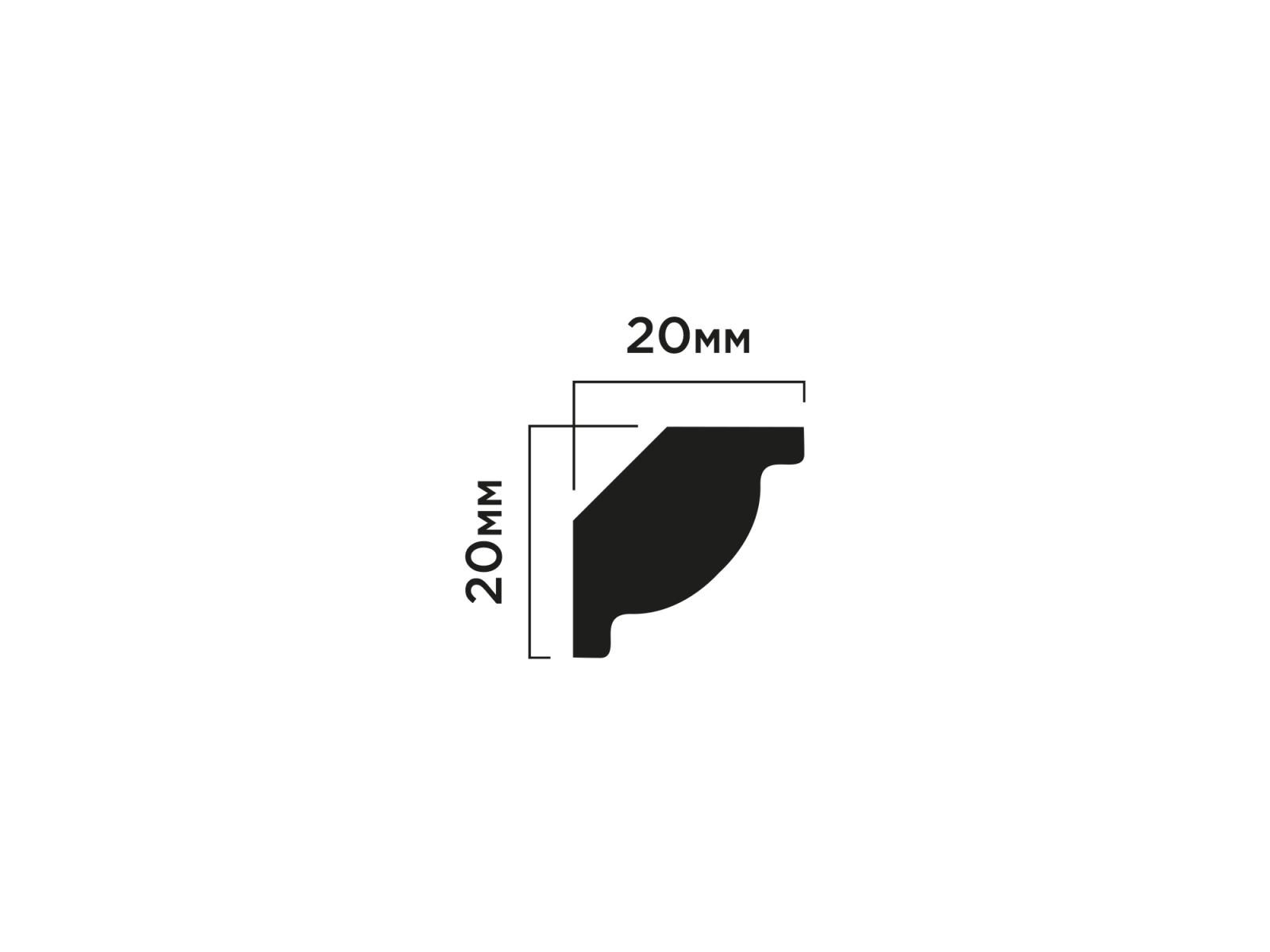 Карниз CI20V2 HIWOOD