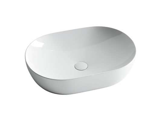 Умывальник чаша накладная овальная CN5009