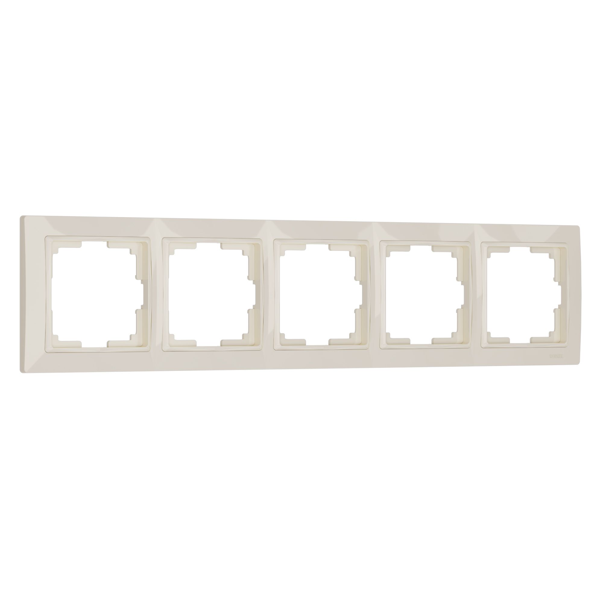 Рамка на 5 постов Snabb basic (слоновая кость) Werkel