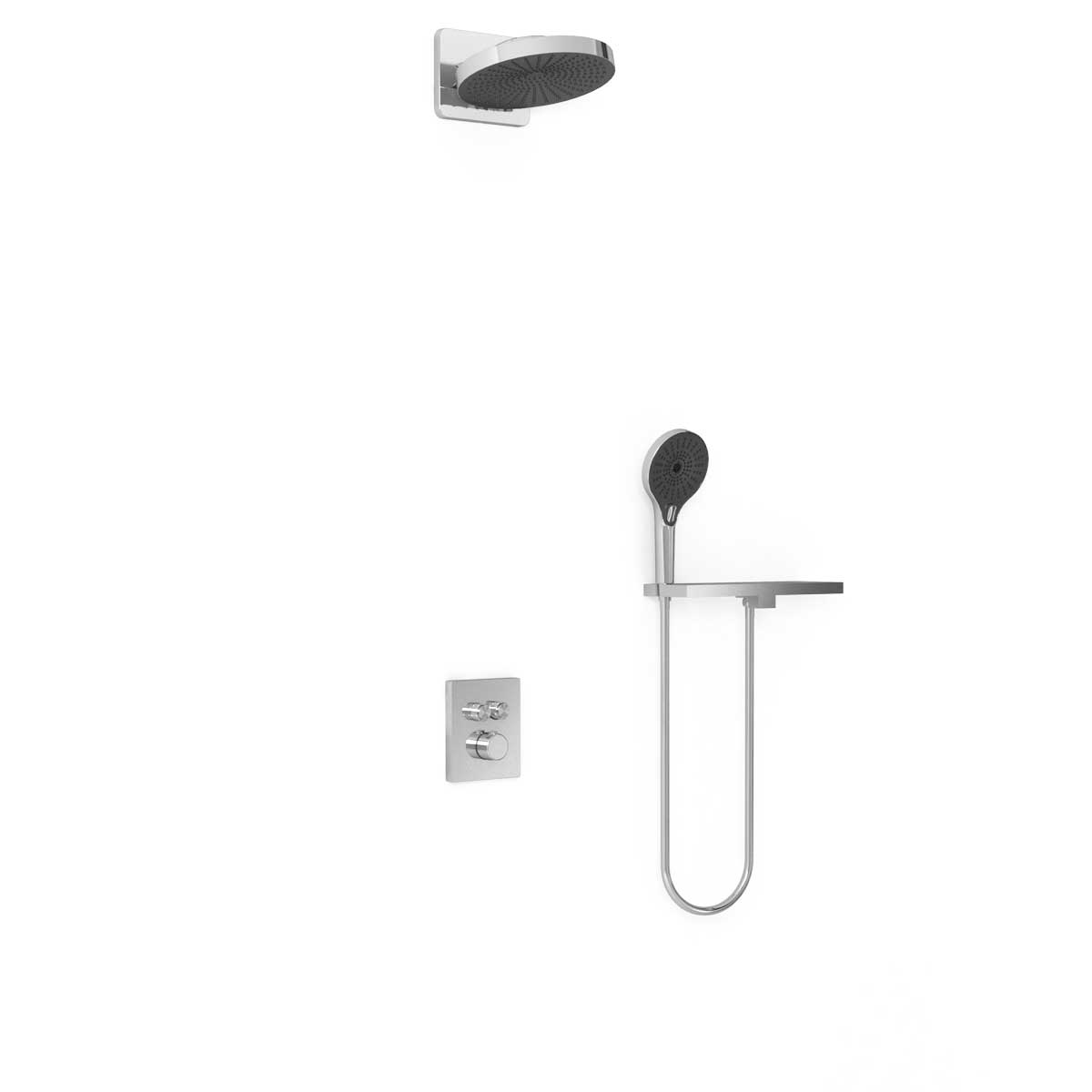 Душевая система Vincea Inspire VSFW-3I21MT1RCH встраиваемая в стену цвет хром