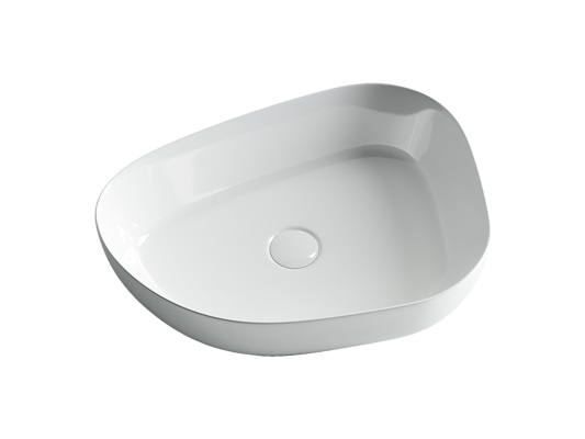 Умывальник чаша накладная ассиметричной формы CN5003