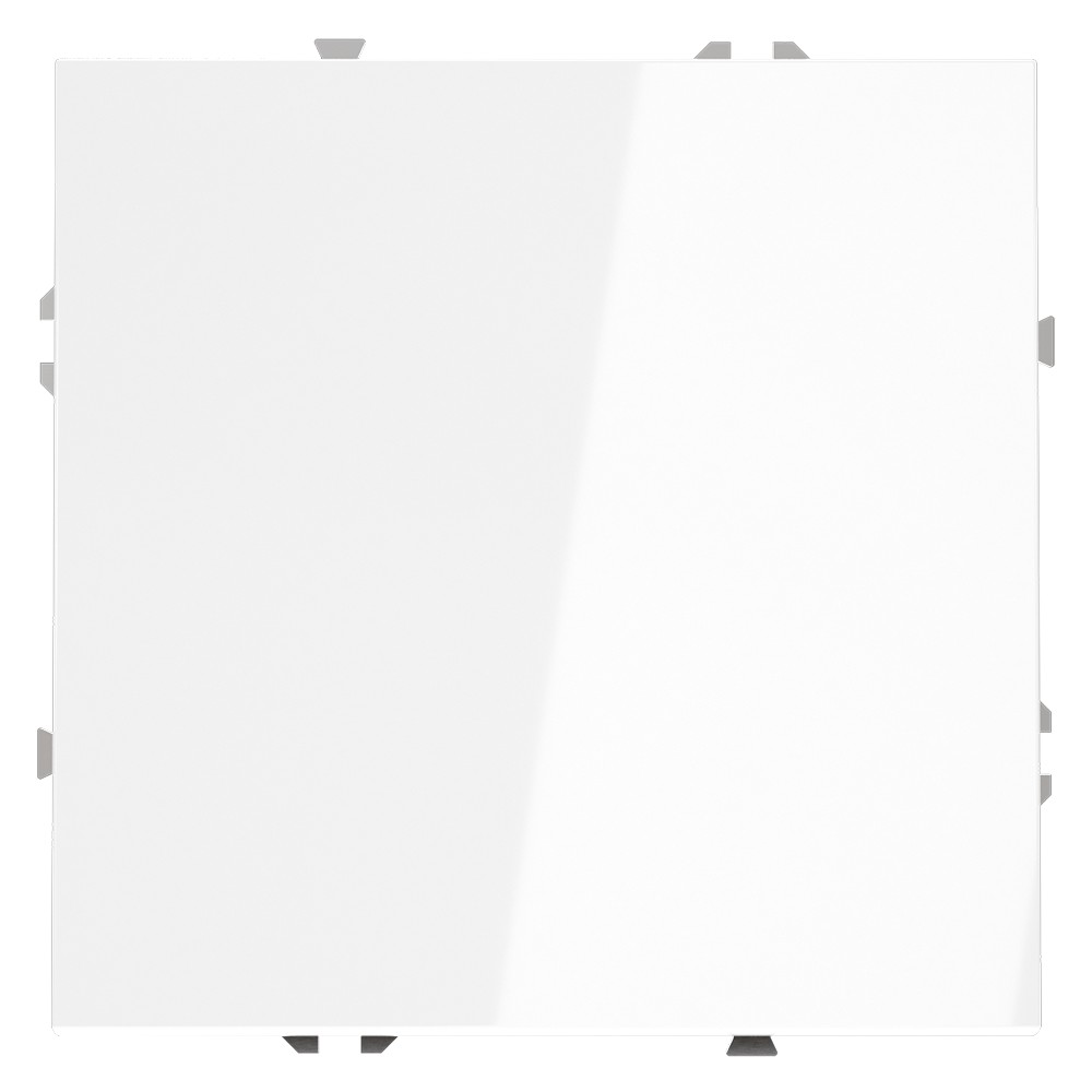 Проходной переключатель встраиваемый VOLTUM S70 одноклавишный 10А, (белый глянцевый)