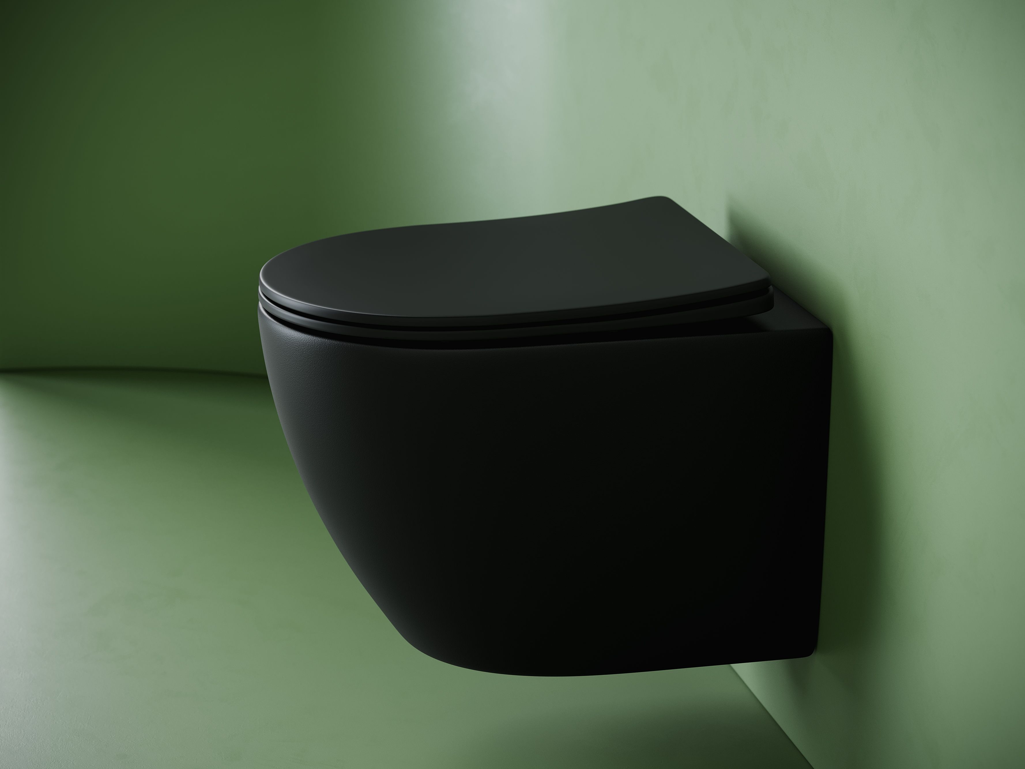 Подвесной унитаз CN11001TMB