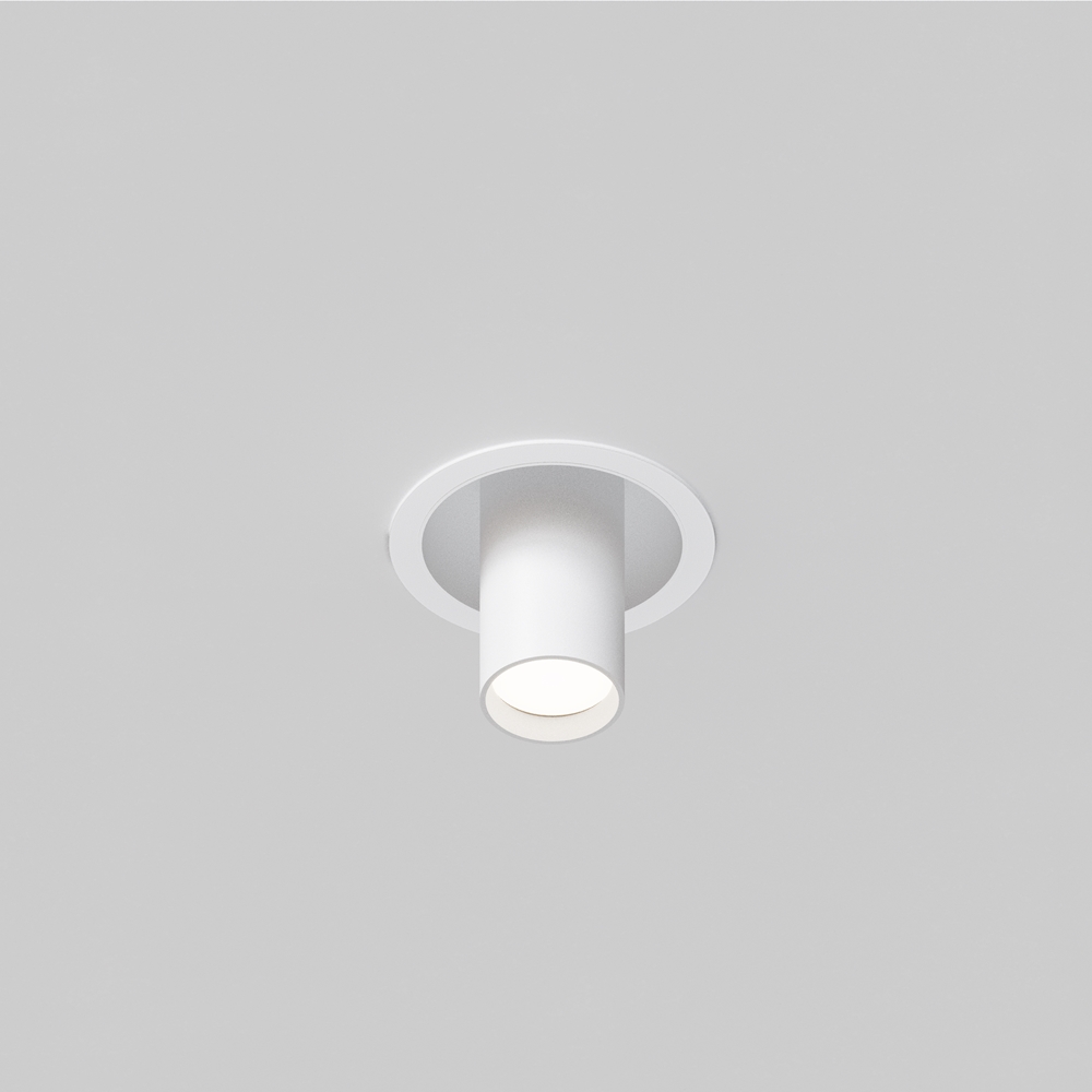 Встраиваемый светильник Maytoni Focus S GU10 1x10Вт C048CL-01-GU10-W