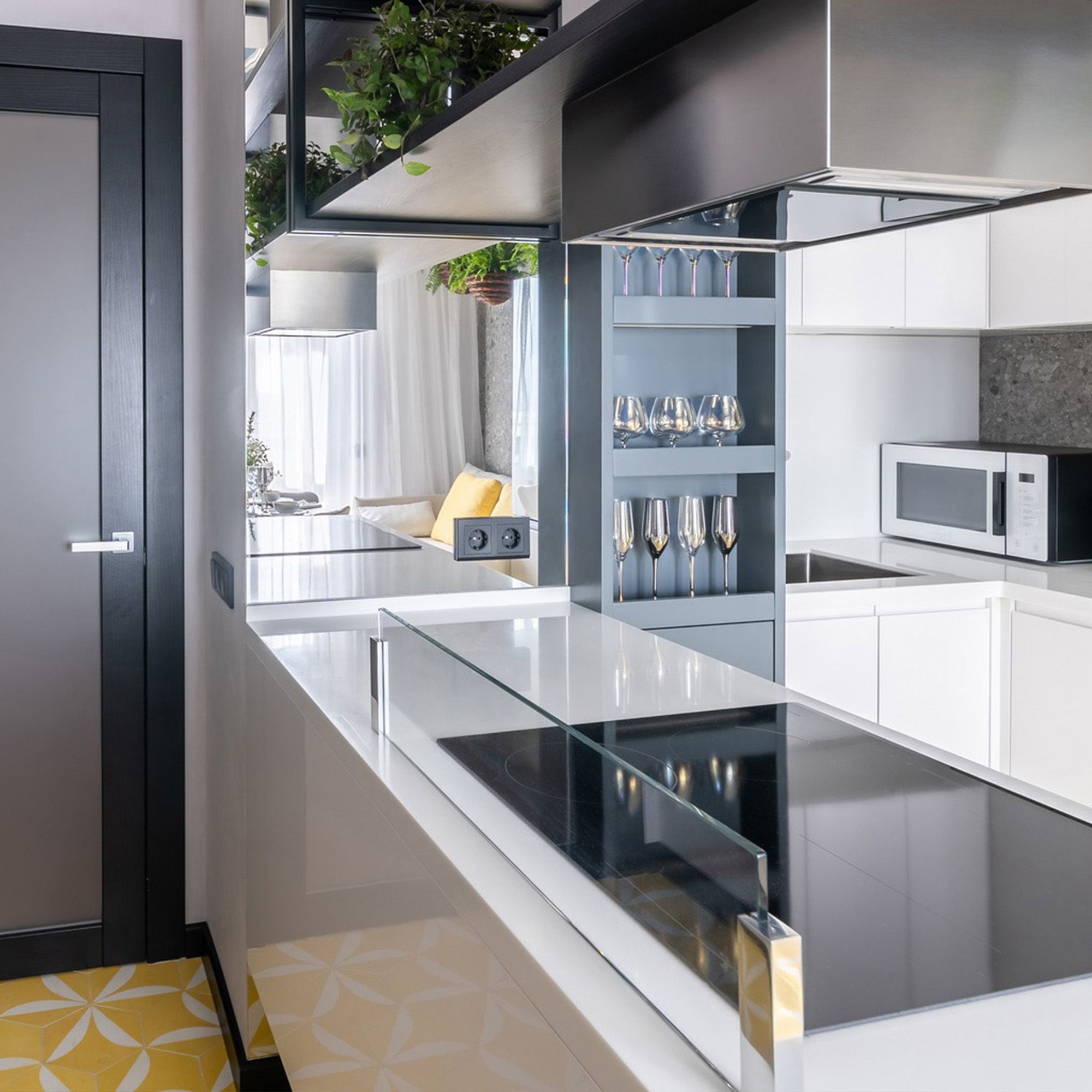 Рамка на 2 поста Stark (черный) Werkel