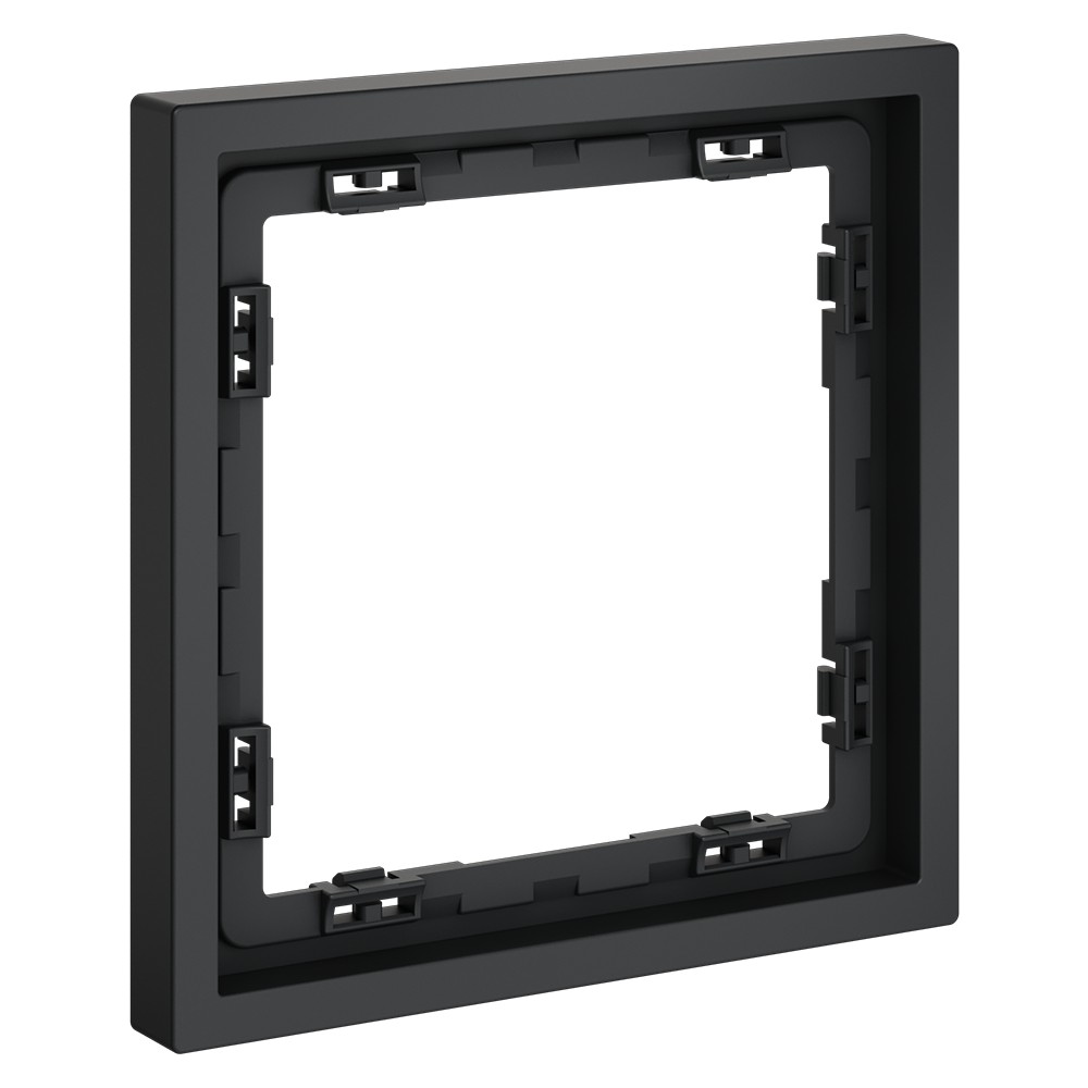 Рамка пластиковая VOLTUM S70 на 1 пост, (графит)