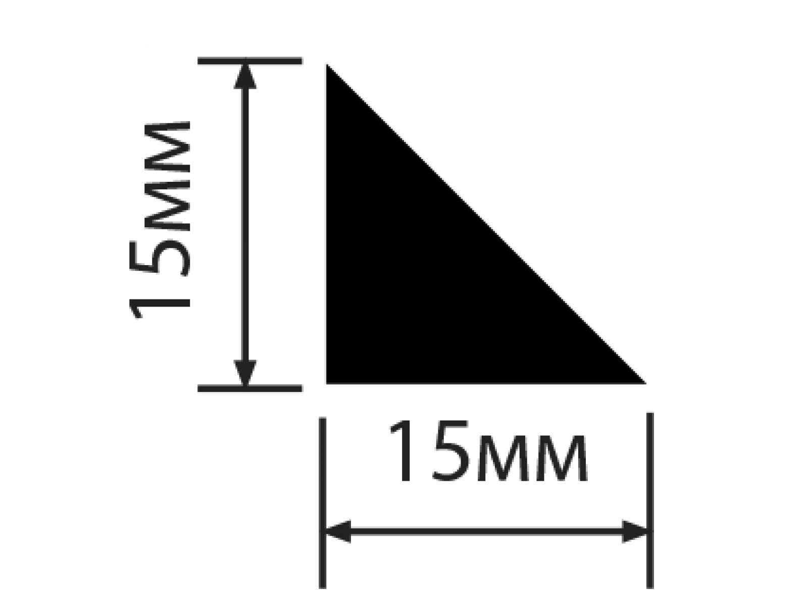 Молдинг TR15 HIWOOD