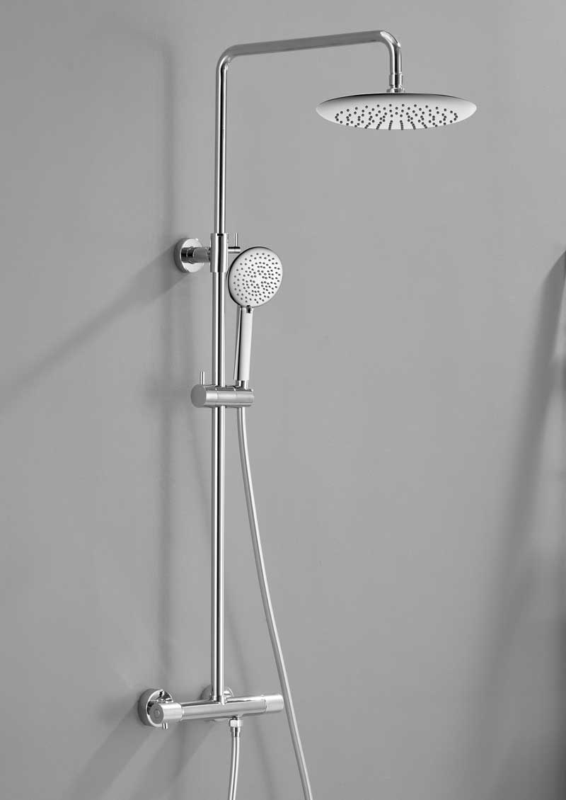 Душевая стойка Vincea Desire VSFS-1D0TCH настенная цвет хром