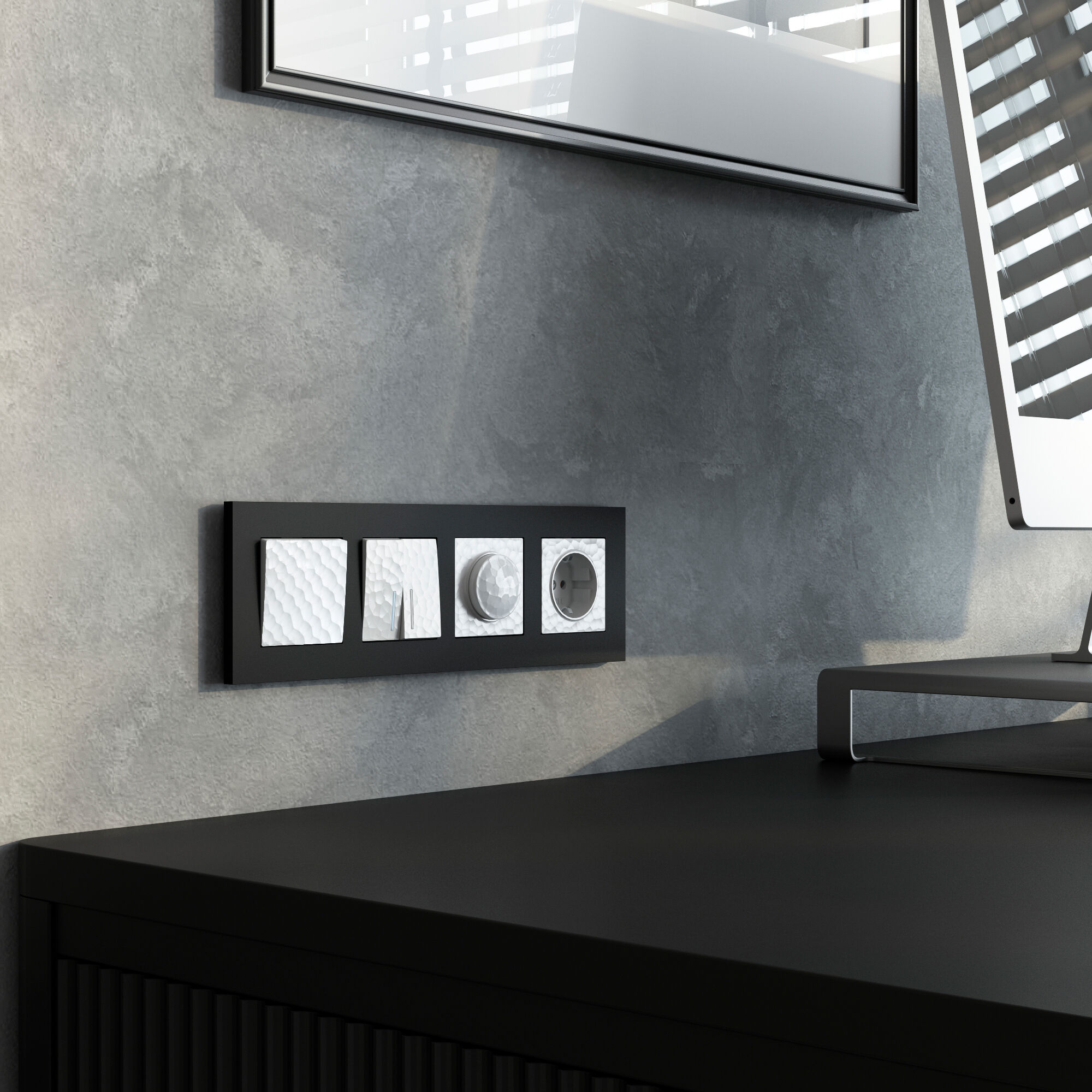 Диммер (белый) Werkel