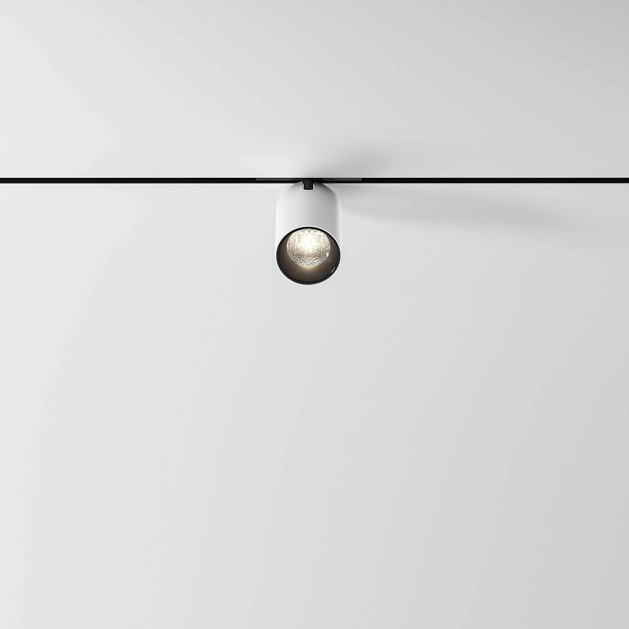 Mini Magnetic Трековый поворотный светильник 5W 3000K белый/черный