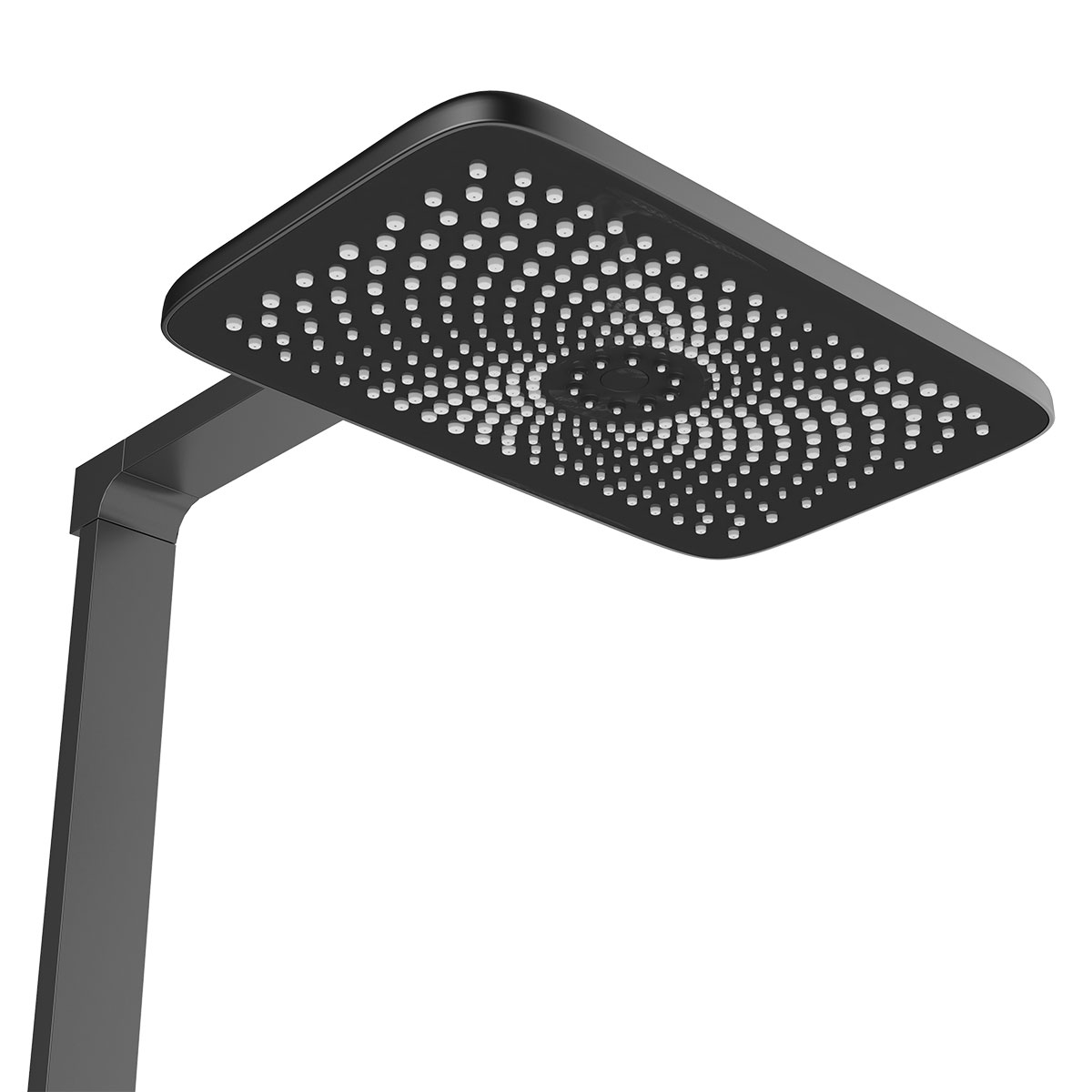 Душевая стойка Vincea Inspire VSFS-3I13TGM настенная цвет вороненая сталь