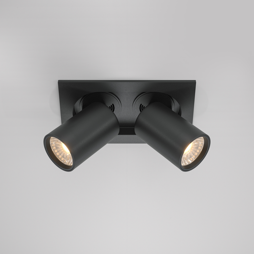 Встраиваемый светильник Maytoni Hidden 3000K 2x10W 36° DL045-02-10W3K-B