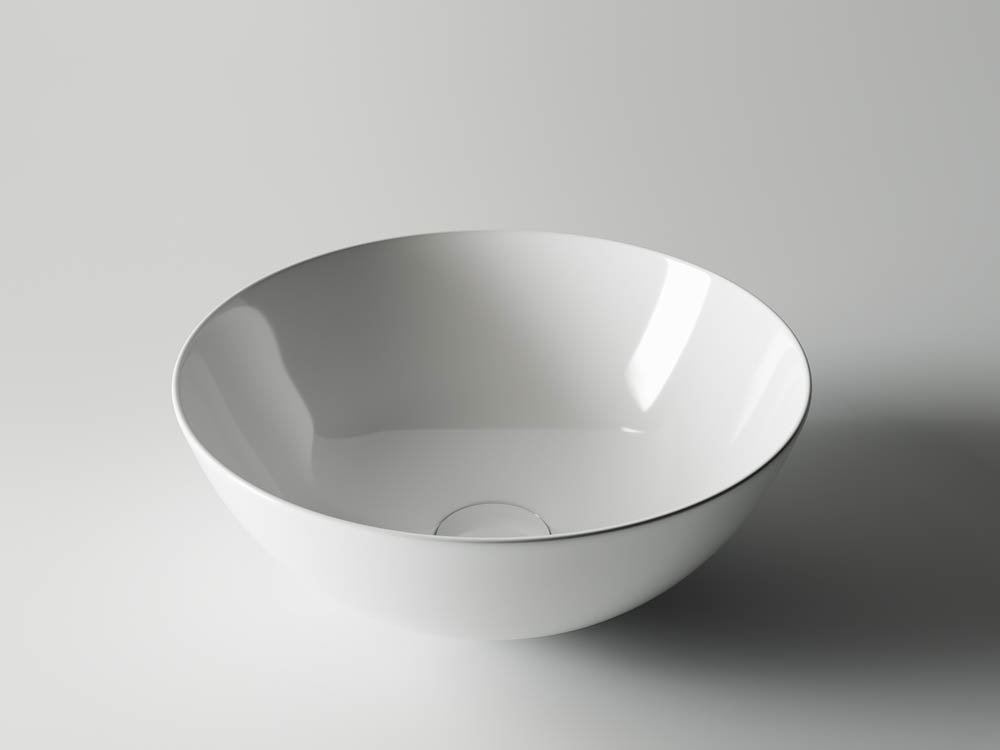 Умывальник чаша накладная круглая CN6002