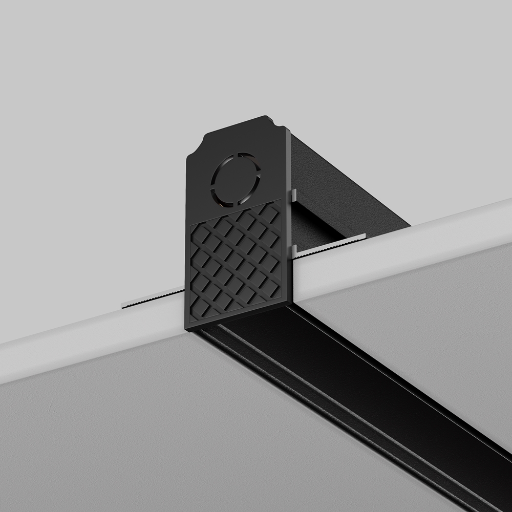 Заглушки к встраиваемому шинопроводу Exility 2 шт. черный Maytoni TRA034EC-42B