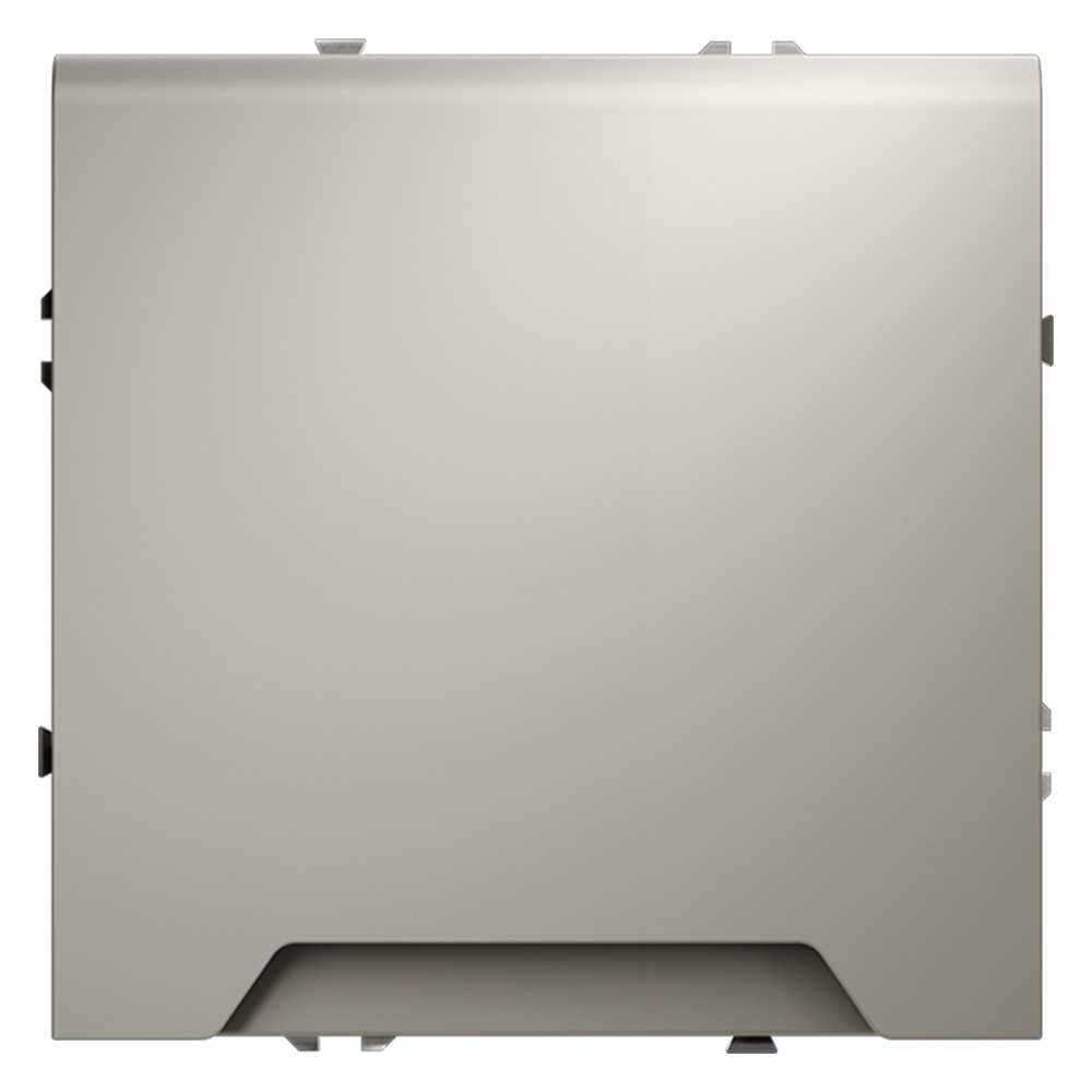 Розетка встраиваемая VOLTUM S70 с заземлением, защитными шторками и крышкой 16А, (кашемир)