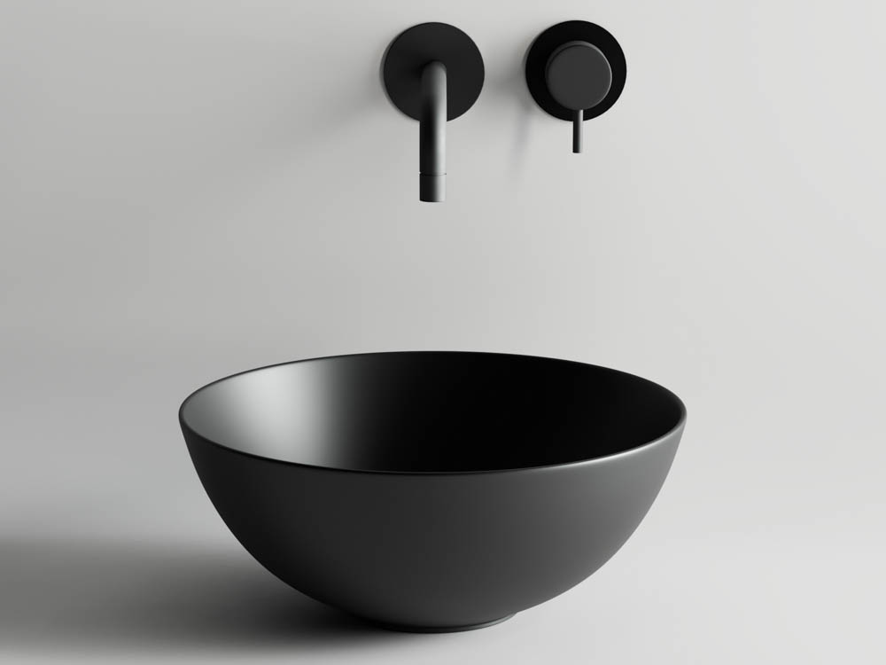 Умывальник чаша накладная круглая CN6004