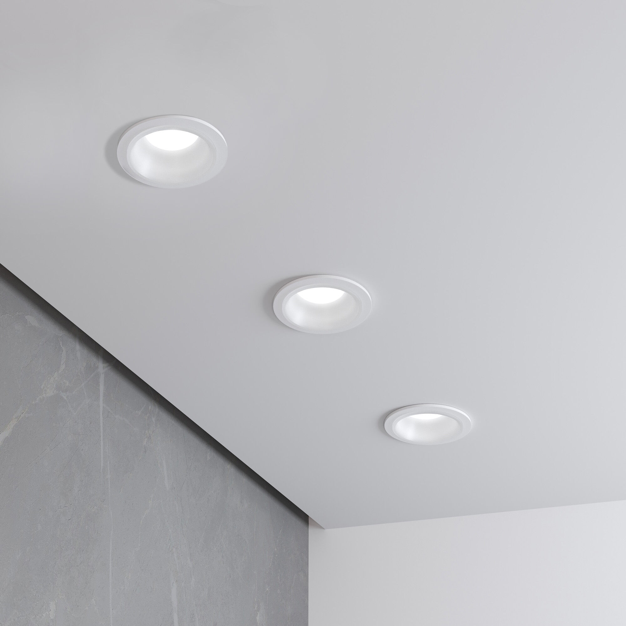 Встраиваемый точечный светильник Elektrostandard 25010/01 белый