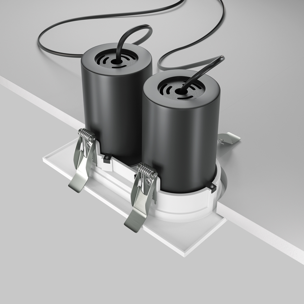 Встраиваемый светильник Maytoni Hidden 4000K 2x10W 36° DL045-02-10W4K-W