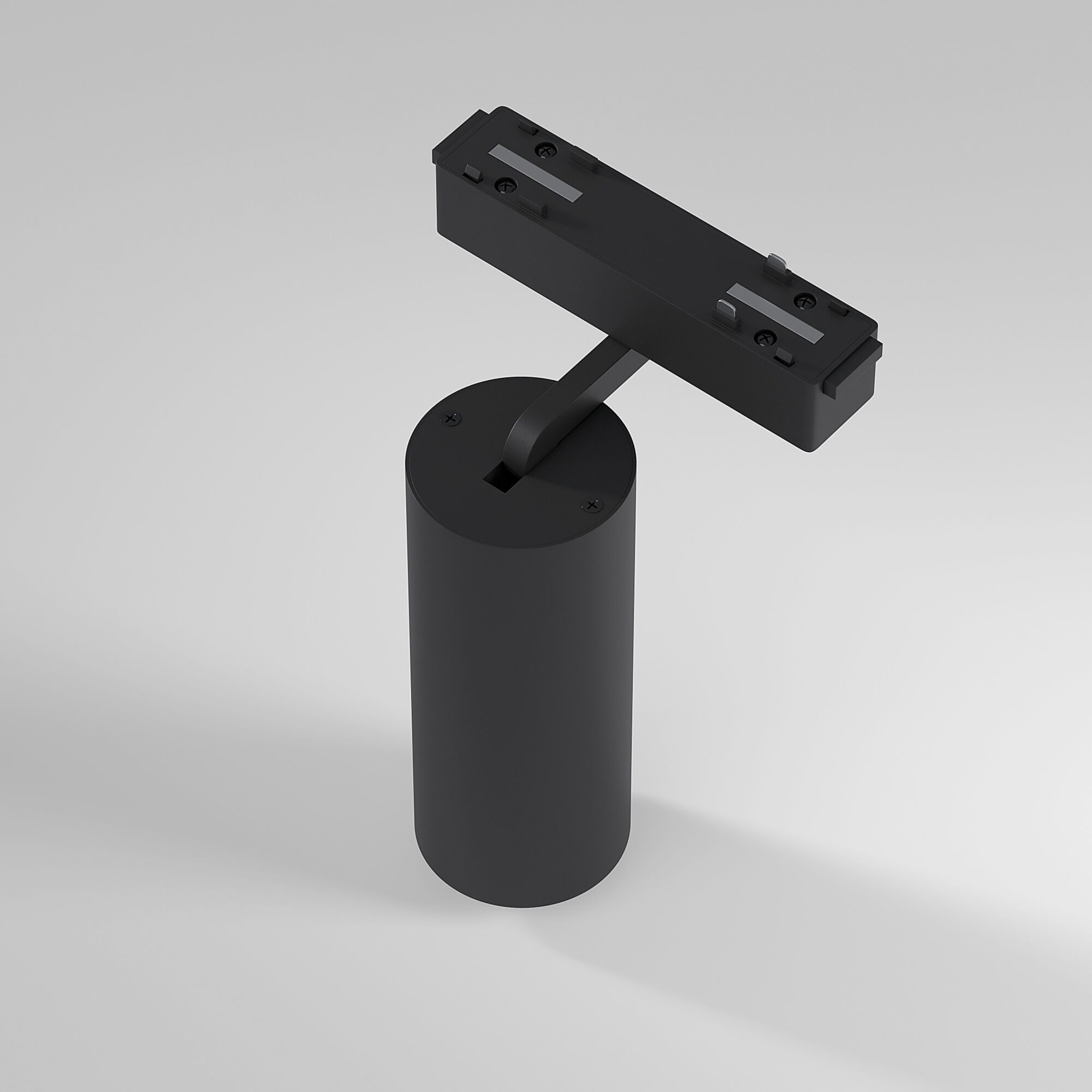 Flat Magnetic Трековый поворотный светильник 18W 4000K Arcos чёрный