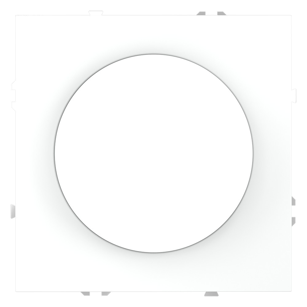 Светорегулятор встраиваемый VOLTUM S70 поворотно-нажимной 600 Вт, (белый матовый)