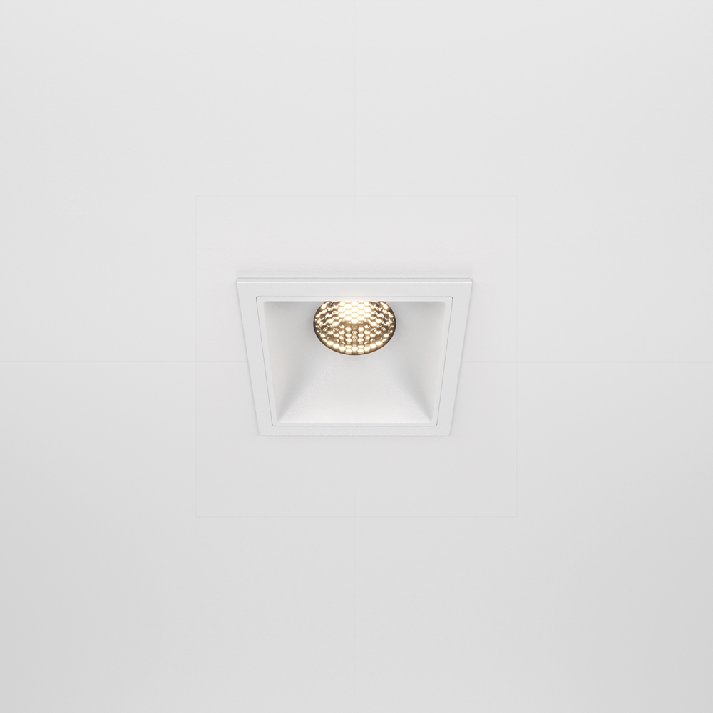 Встраиваемый светильник Maytoni Alfa LED 3000K 10Вт 36° DL043-01-10W3K-SQ-W