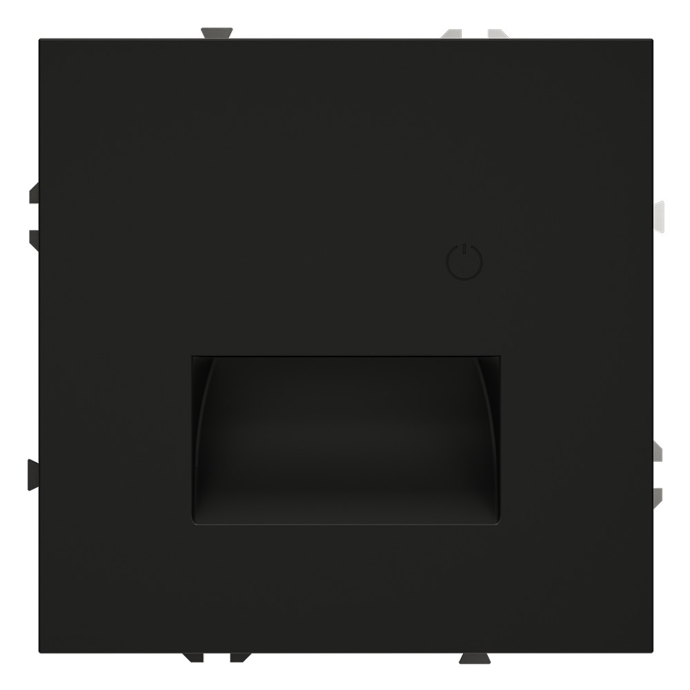 Подсветка светодиодная встраиваемая VOLTUM S70 с датчиком, (черный матовый)