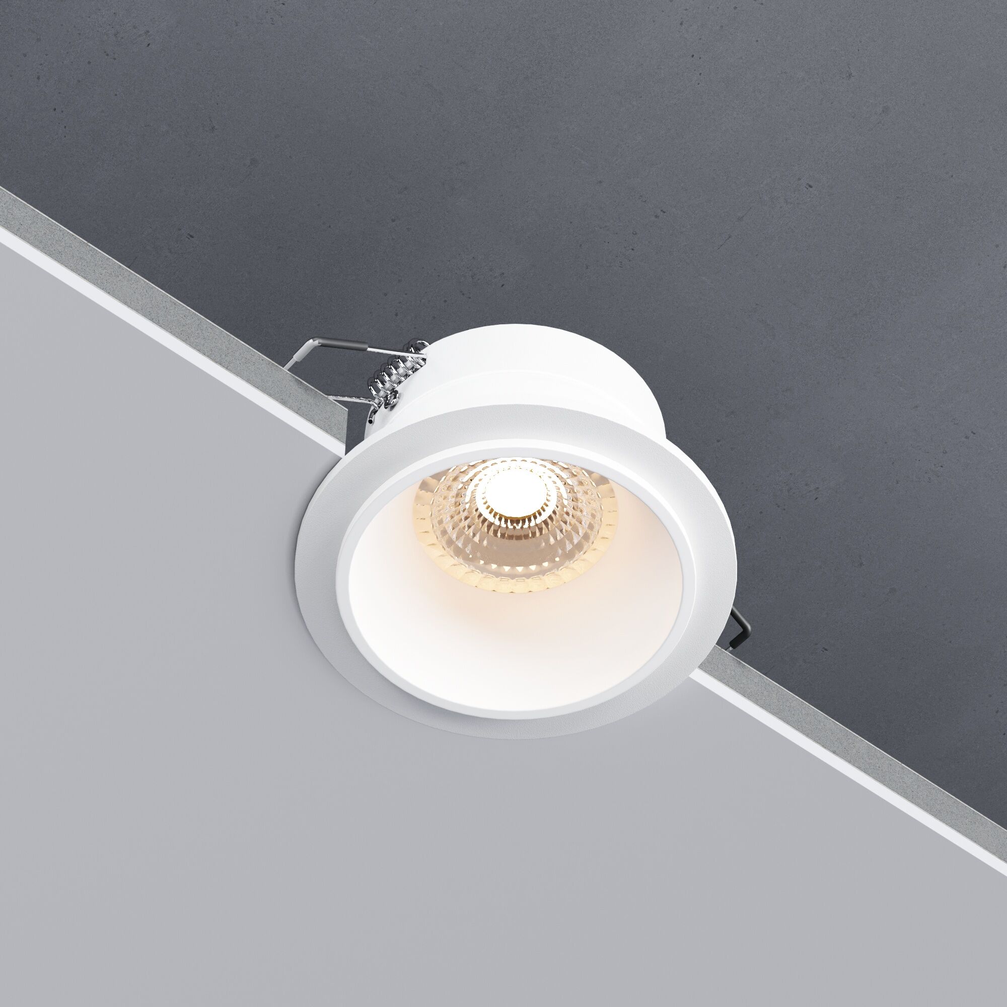 Встраиваемый точечный светильник Elektrostandard 25010/01 белый