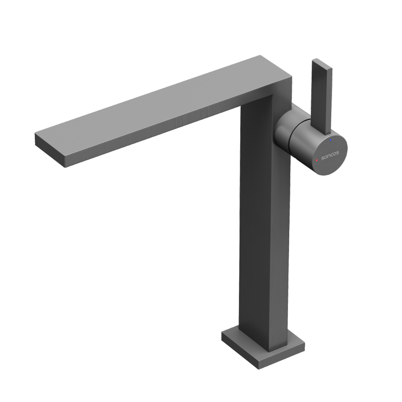 Смеситель для раковины высокий Linn, вороненая сталь SC9020GG