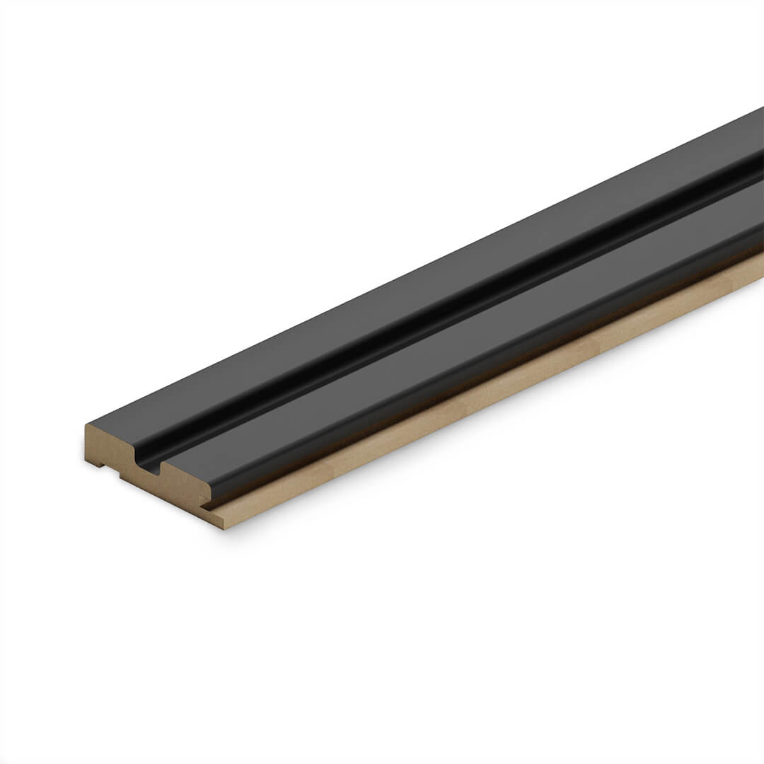 Профиль Старт МДФ Stella Beats De Luxe Black Lead 2700x66,5x16