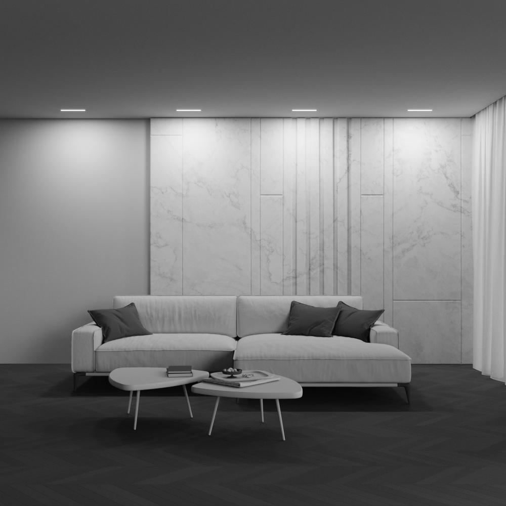 Встаиваемый светильник Maytoni Basis 3000K-6000K 20вт 120° DL066-20W3-6K-W