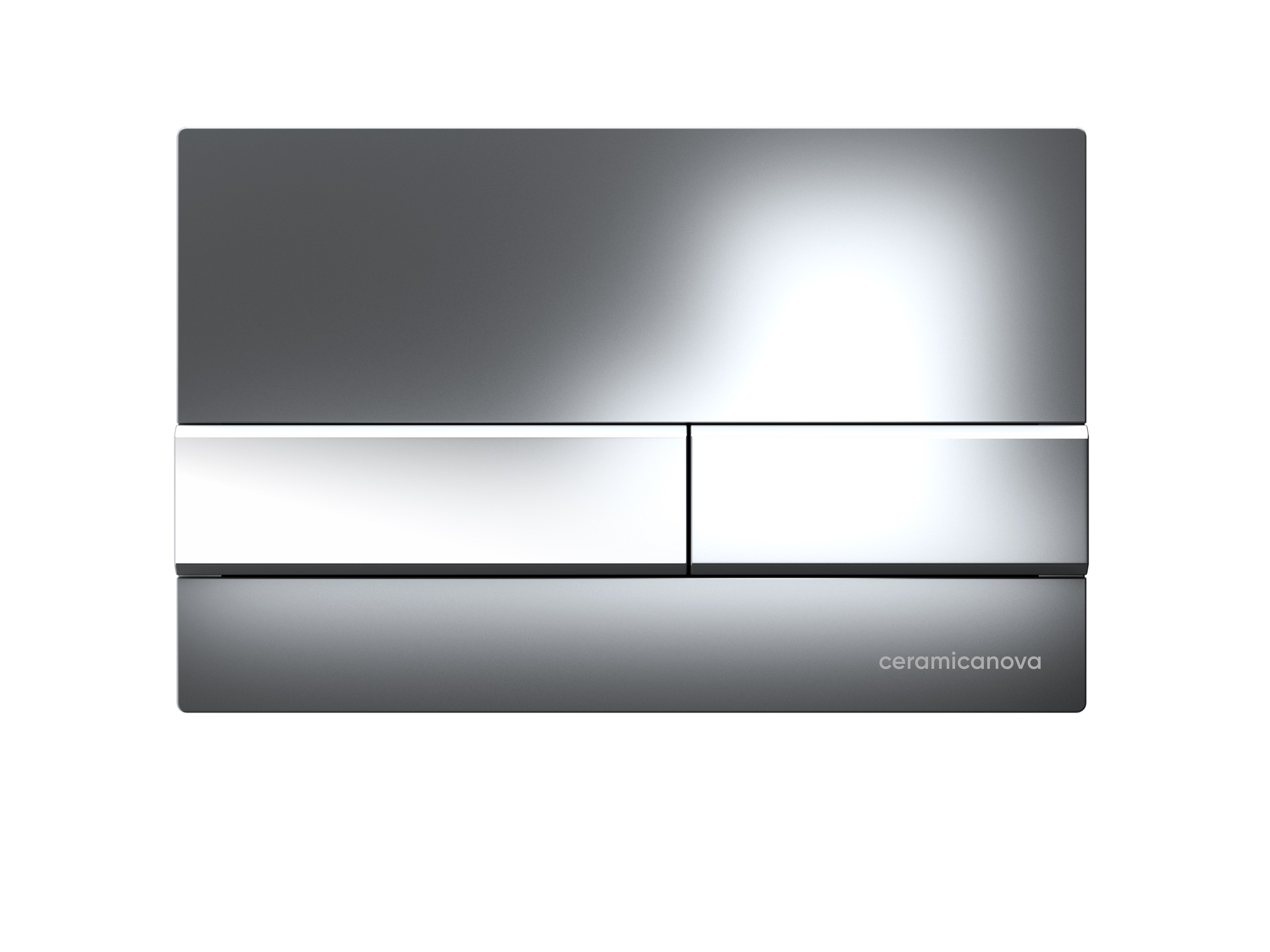 Система инсталляции для унитазов CERAMICANOVA Envision с кнопкой смыва Flat цвет хром, креплениями CN1002CH