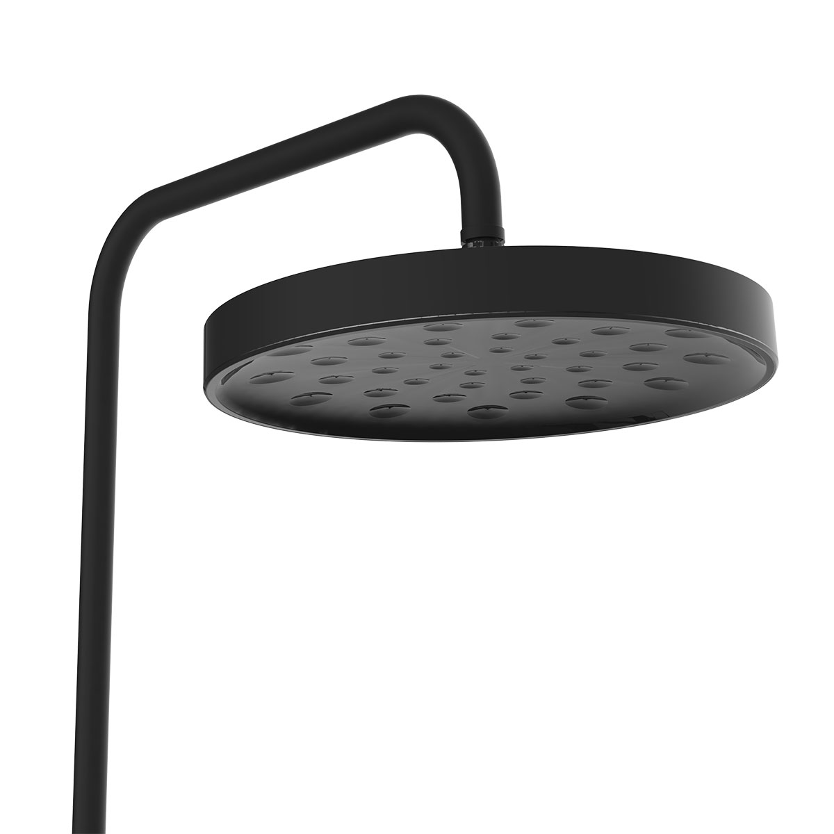 Душевая стойка Vincea Inspire VSFS-3I12TMB настенная цвет черный матовый