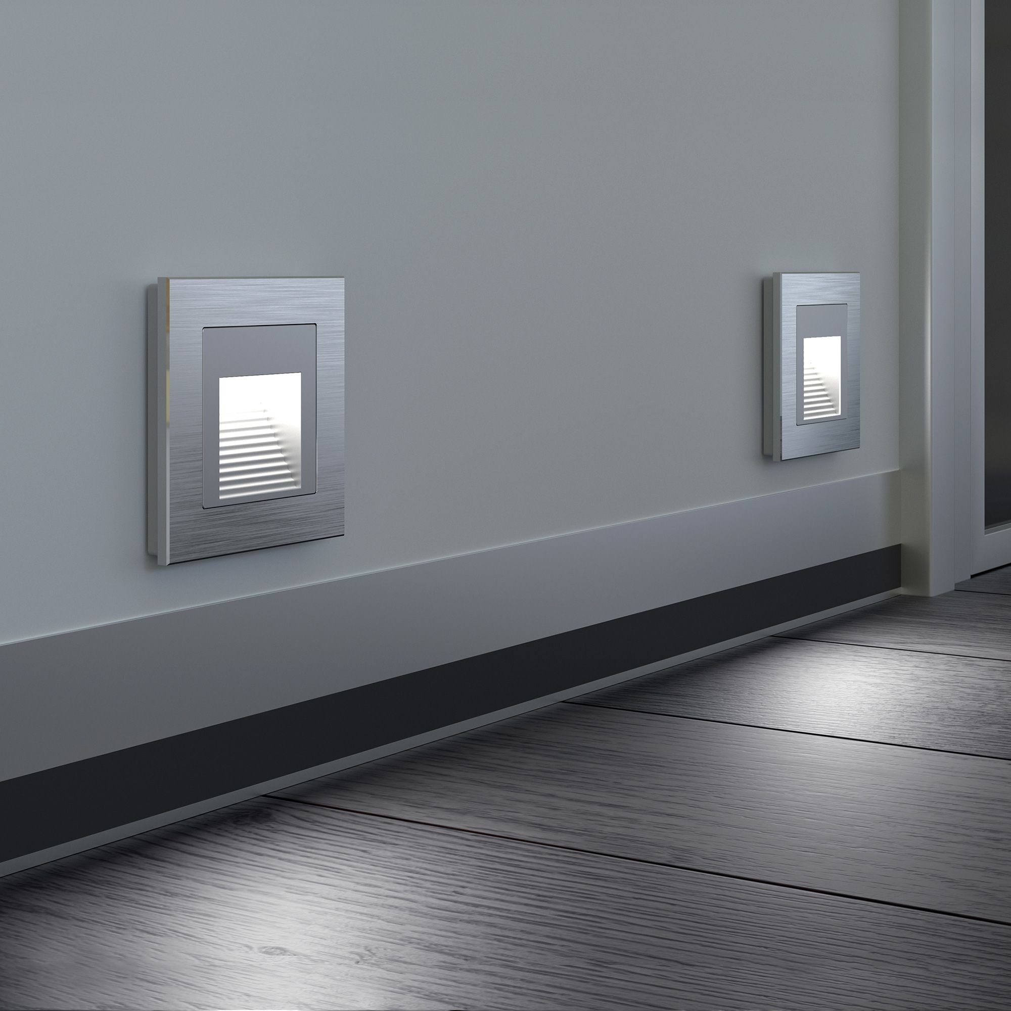 Рамка на 1 пост (алюминий) Werkel