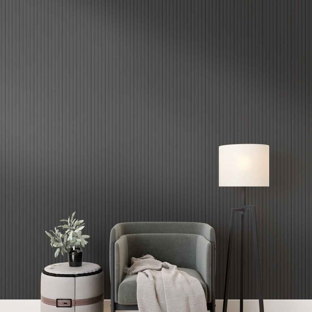 Профиль Старт-Финиш МДФ Stella Wave De Luxe Black Lead 2700x55x16