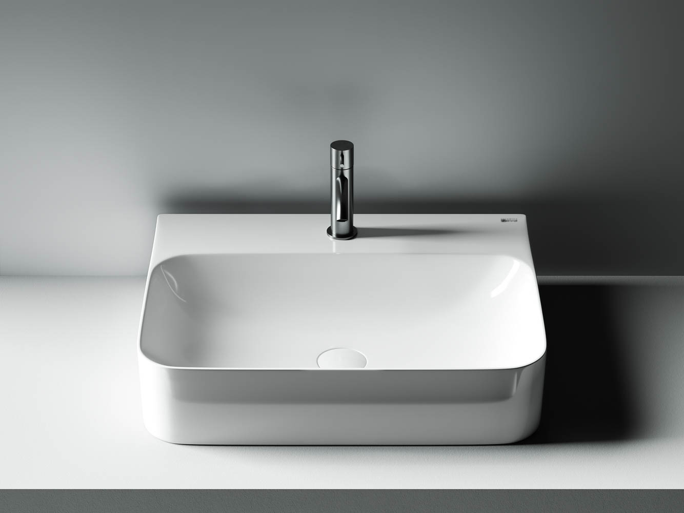 Умывальник с одним отверстием для смесителя CN2001