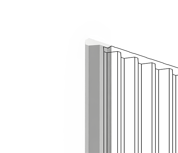 Финишный молдинг LF136A NP HIWOOD