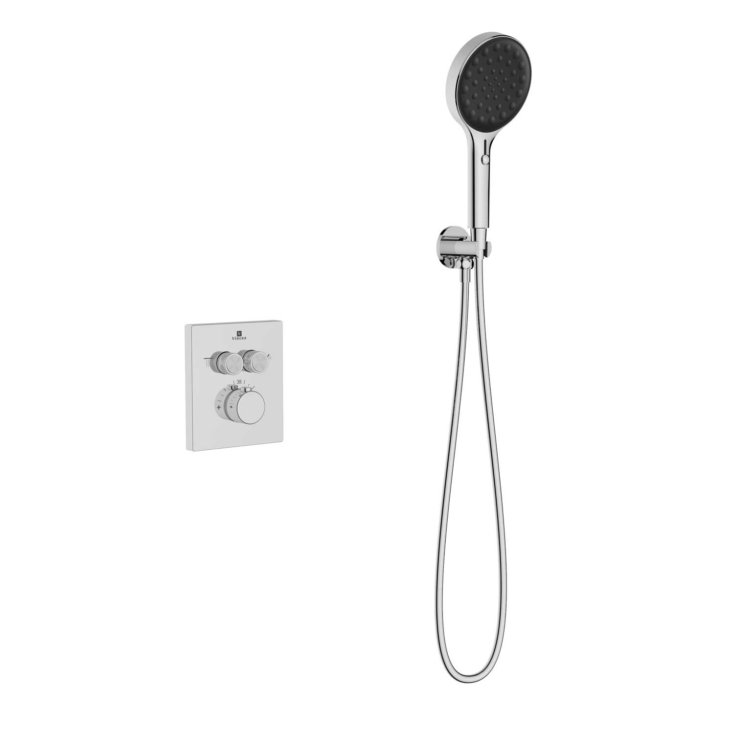 Душевая система Vincea Inspire VSFW-3I21MT3CH встраиваемая в стену цвет хром