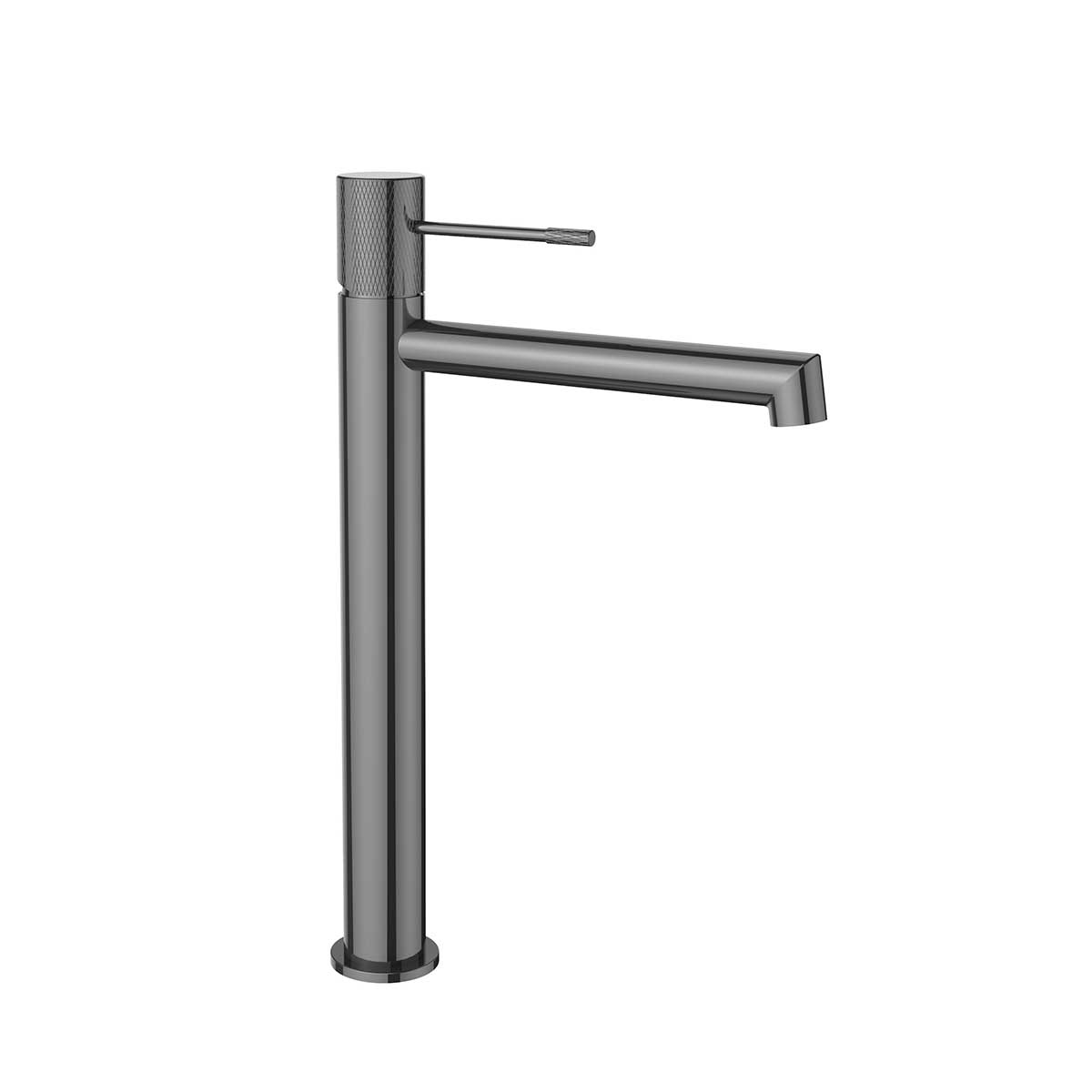 Смеситель Vincea Desire VBF-1D2GM на столешницу вороненая сталь