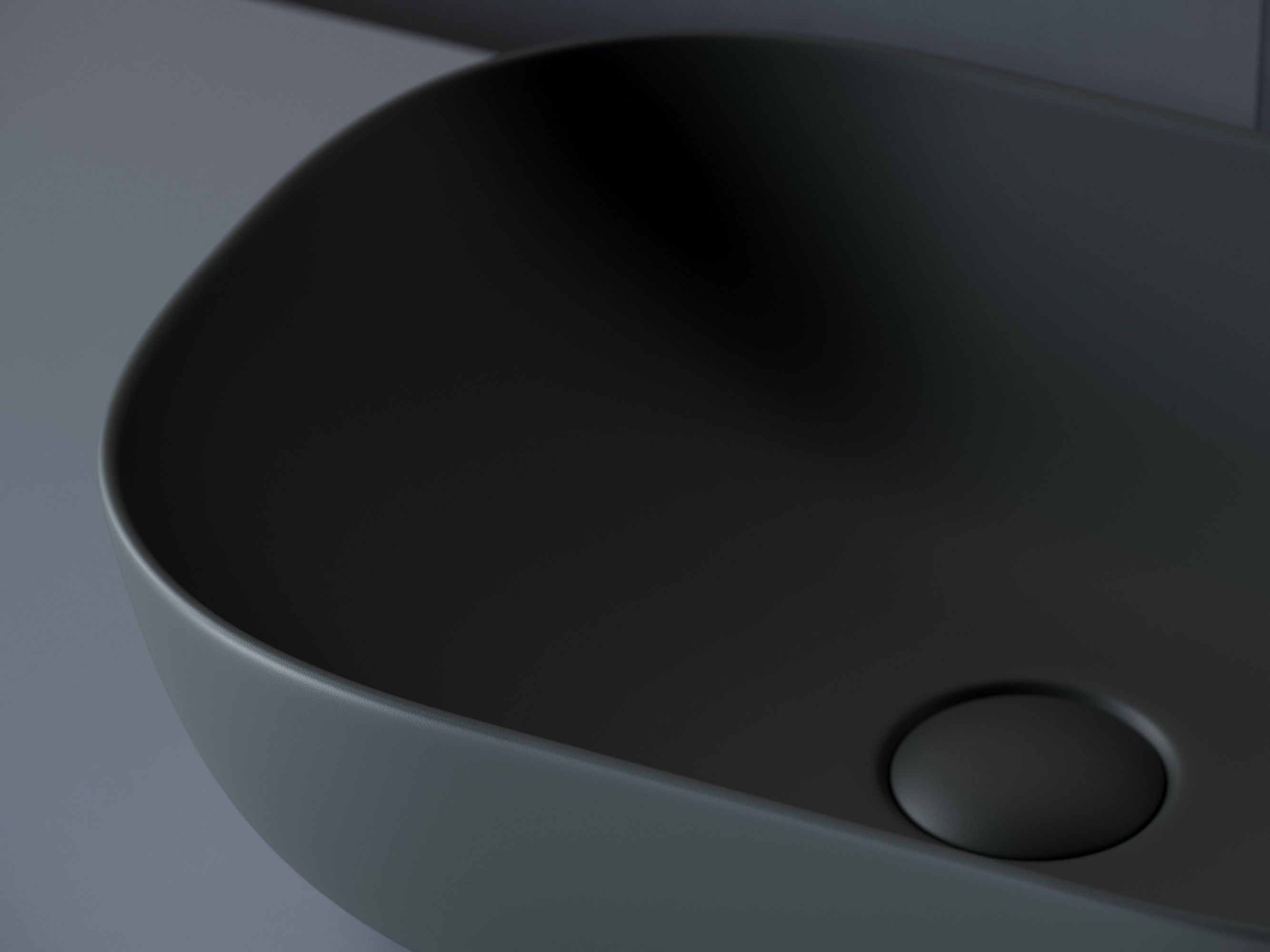 Умывальник чаша накладная прямоугольная CN6009MDH