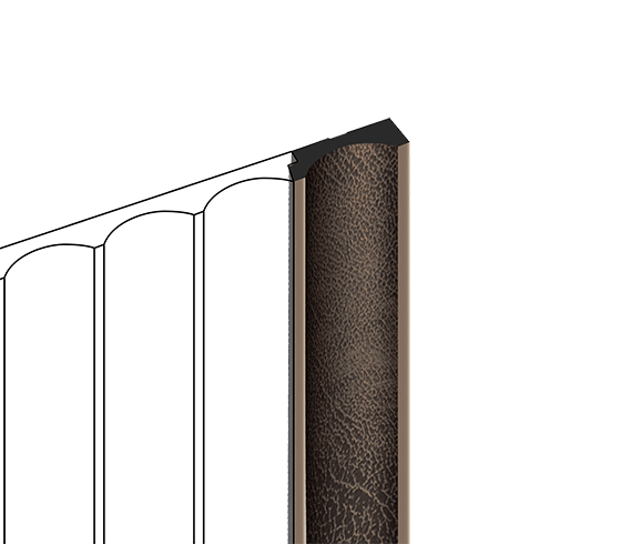 Финишный молдинг LF139B BR405 HIWOOD