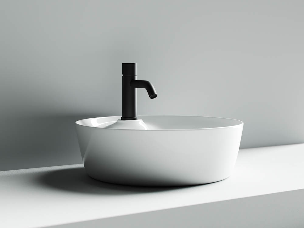 Умывальник чаша накладная круглая CN6014