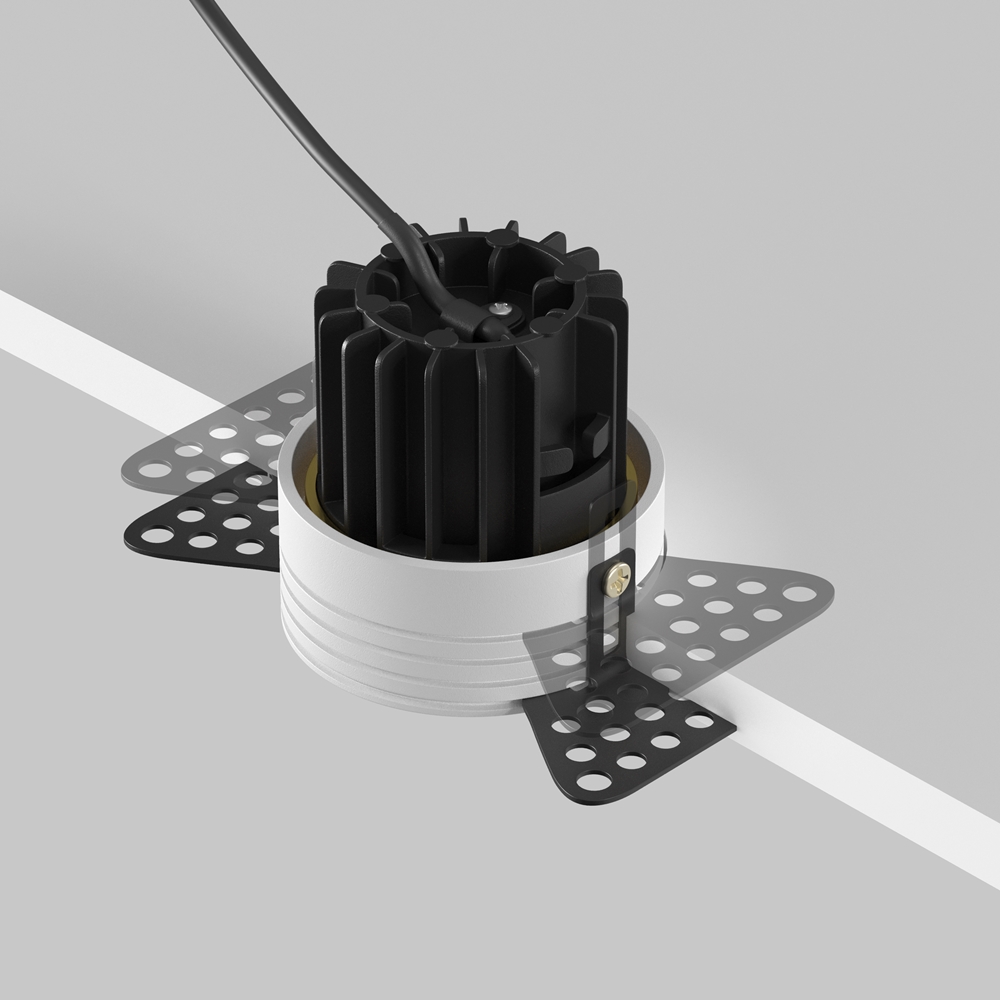 Встраиваемый светильник Maytoni Round 4000K 7W 60° DL058-7W4K-TRS-BS