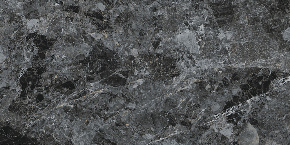60x120 MarbleS Бреча Черный Лаппато R9