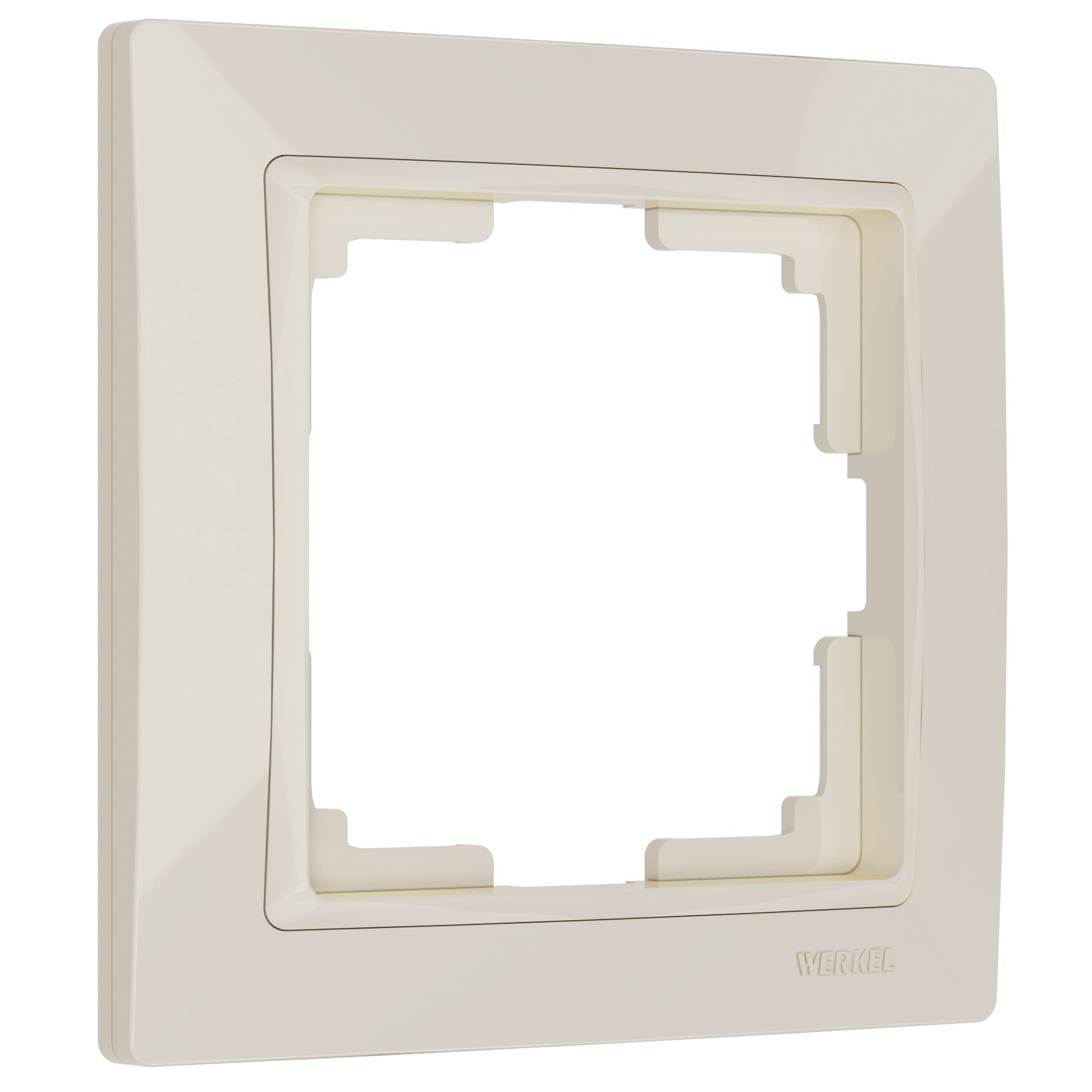 Рамка на 1 пост Snabb basic (слоновая кость) Werkel