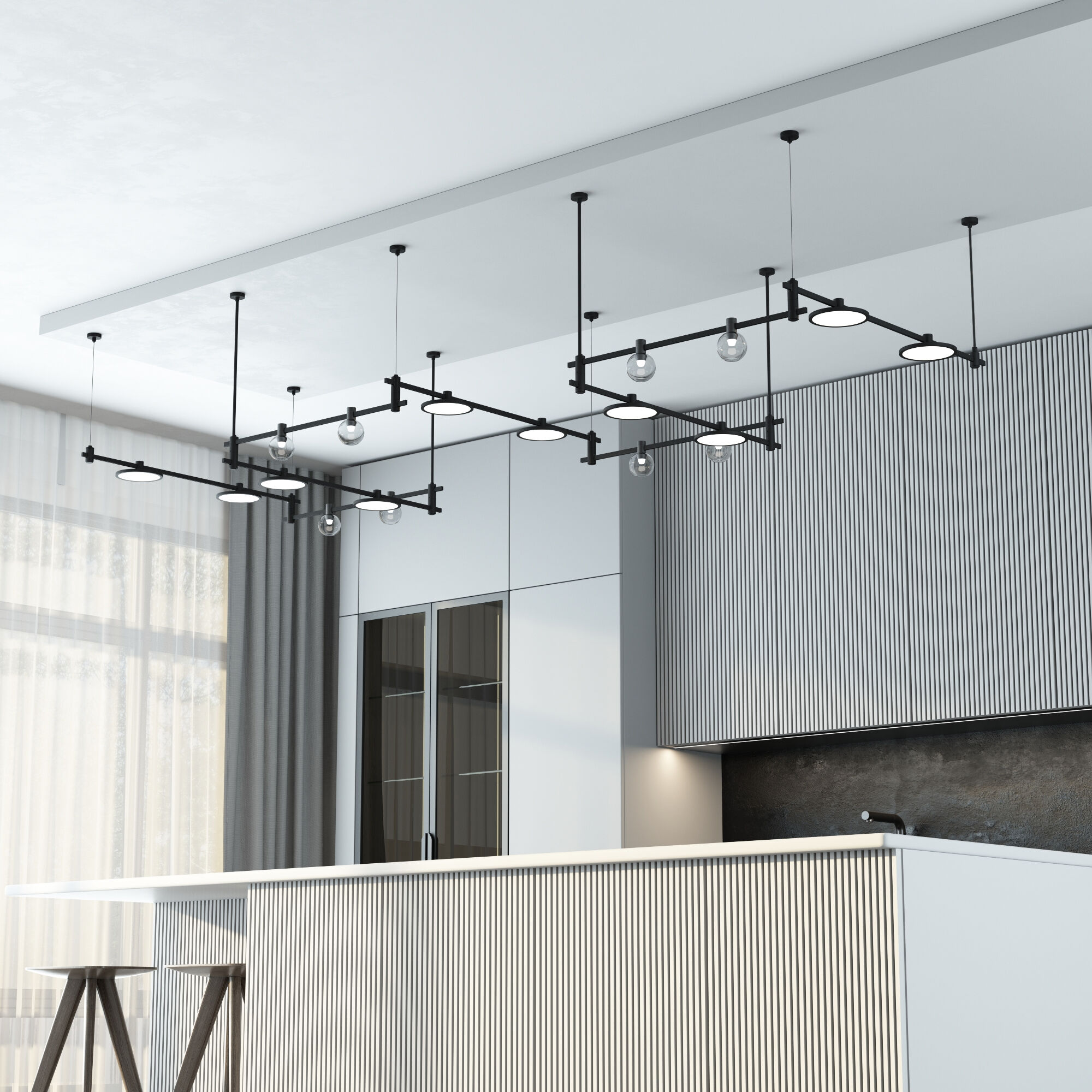 Esthetic Magnetic Трековый светильник 10W 3000K чёрный