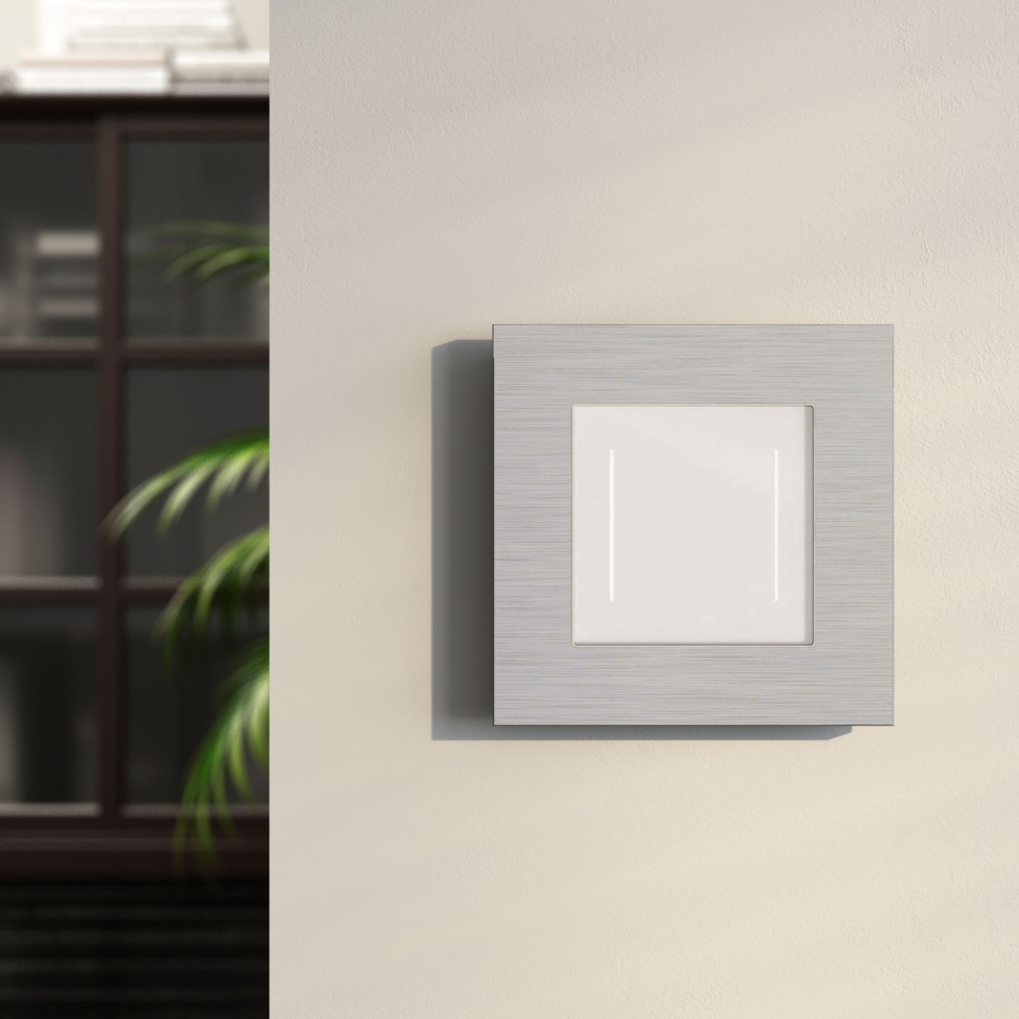 Рамка на 1 пост AluMax (алюминий) Werkel