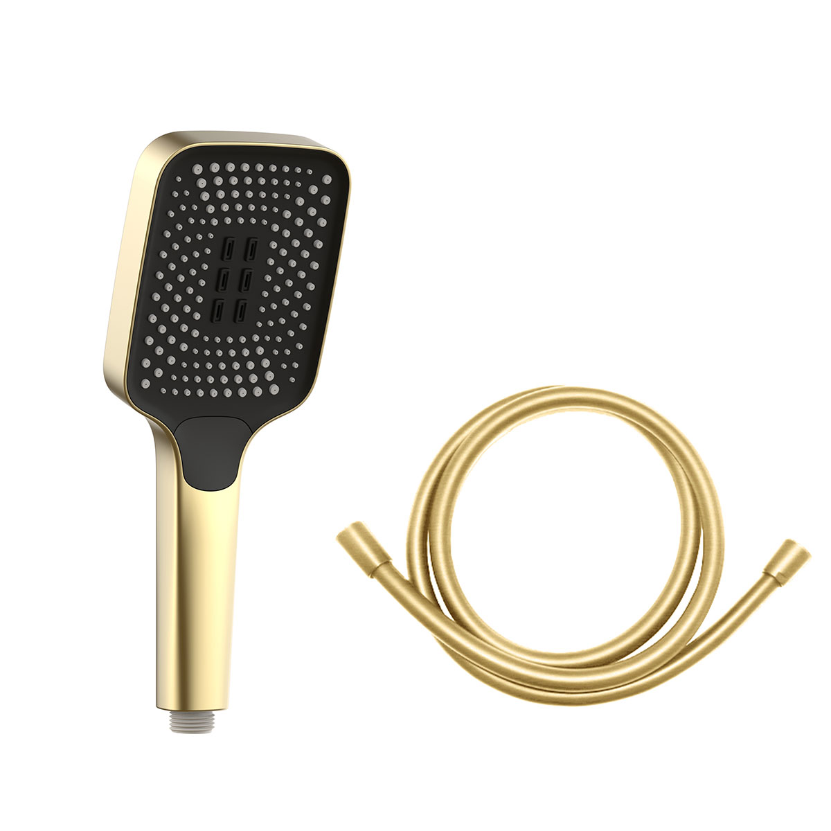 Душевая система Vincea VSFW-422T1BG встраиваемая в стену цвет брашированное золото