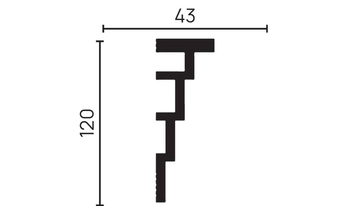 Карниз DD514
