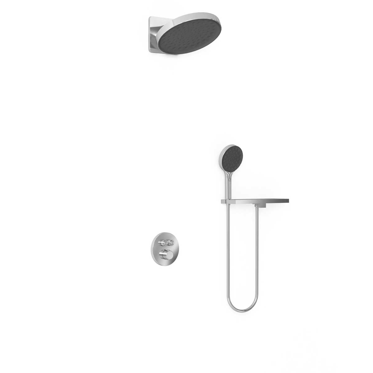 Душевая система Vincea Inspire VSFW-3I22MT3RCH встраиваемая в стену цвет хром